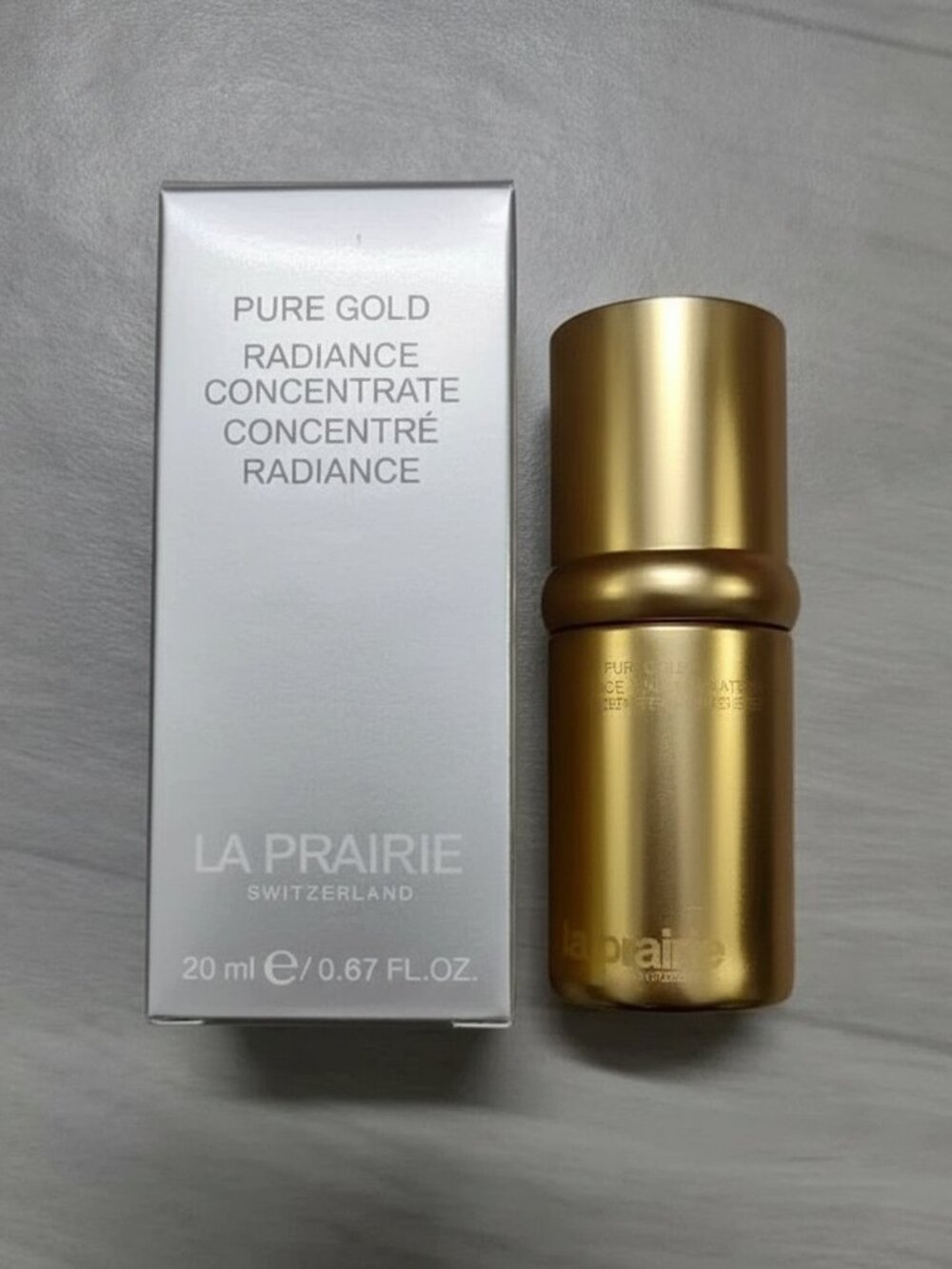 La Prairie Pure Gold Radiance Concentrate 20ml / 0.67oz New Sealed